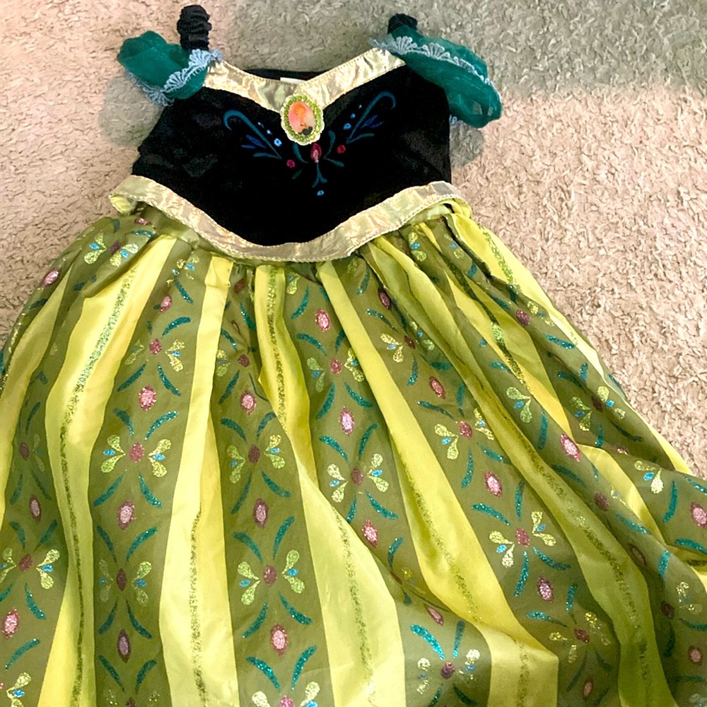 Disney parks authentic Anna dress